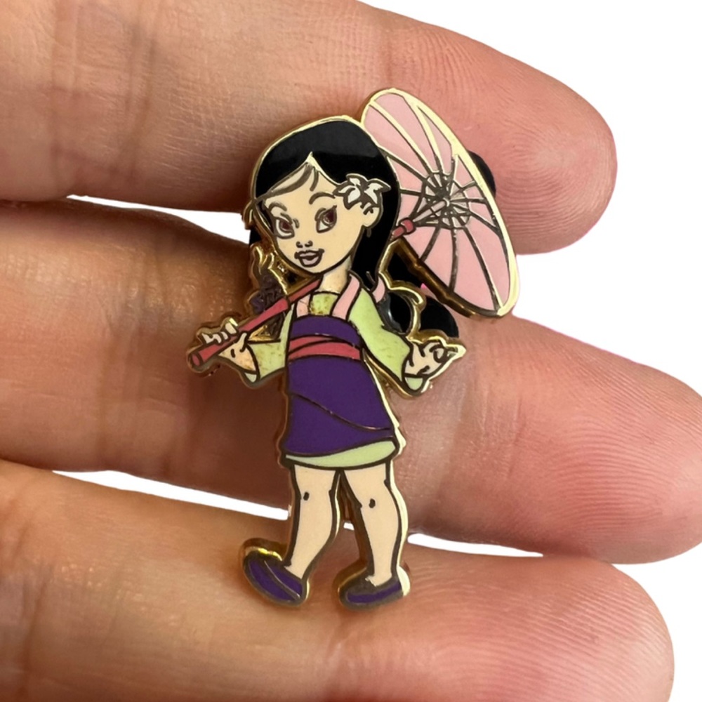 Disney Toddler Princess - 7-Pin Mini Boxed Set- Mulan ONLY